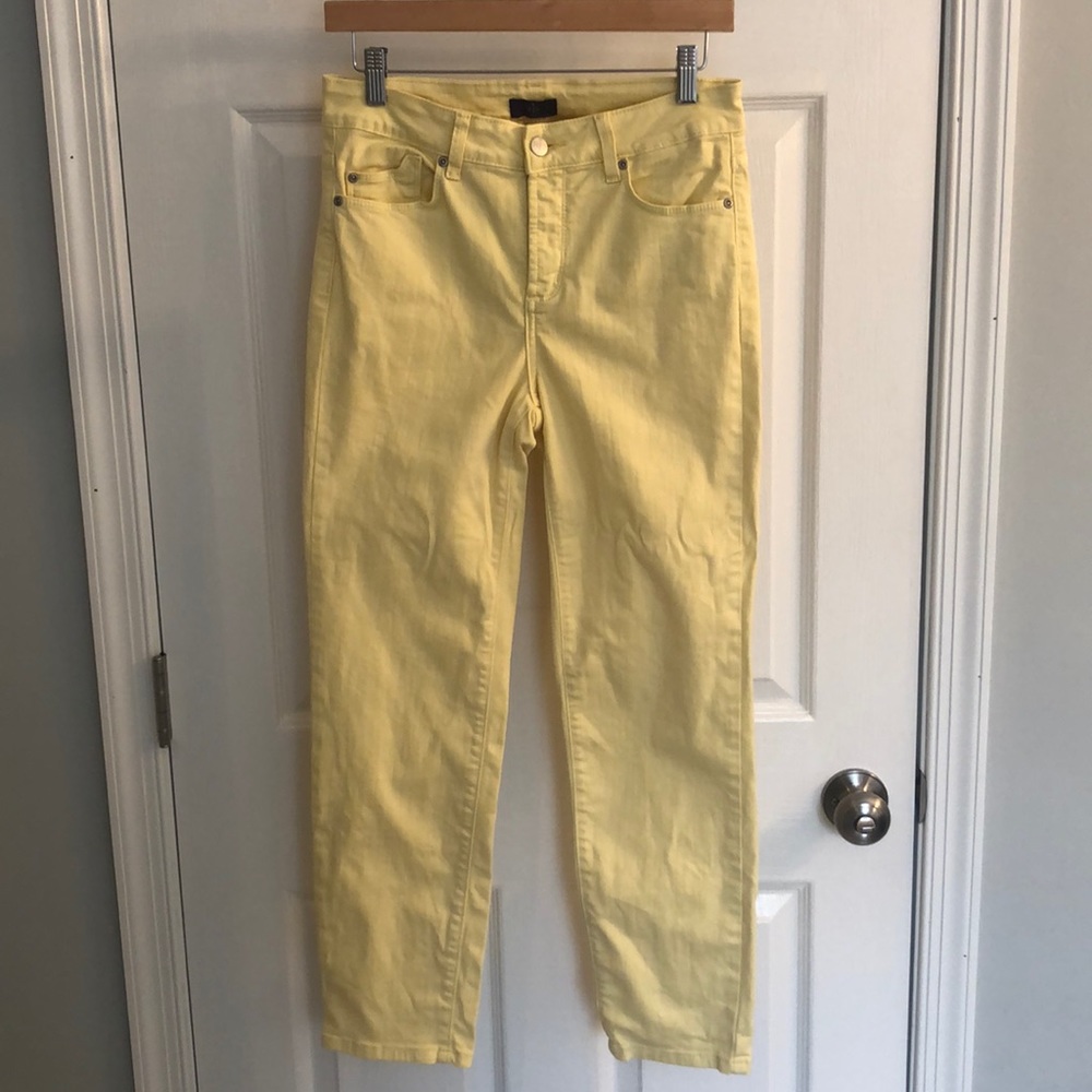 MOVING SALE!!! | NYDJ | Yellow Ankle Length Jeans - Picture 2 of 4